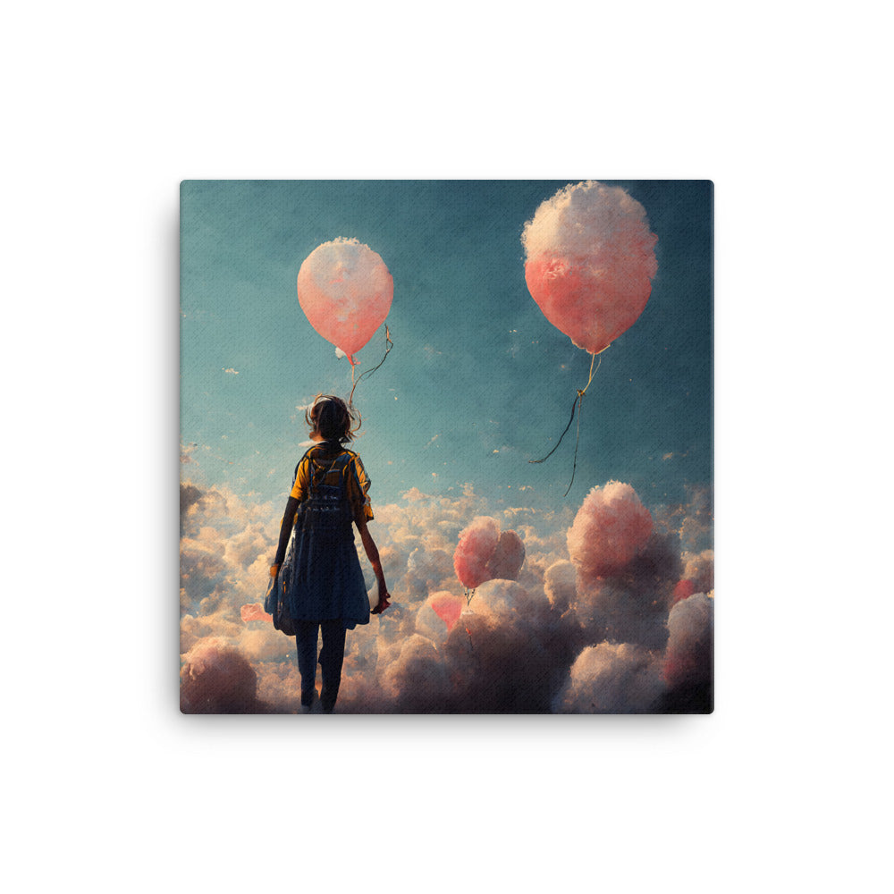 Above The Clouds || Canvas Print