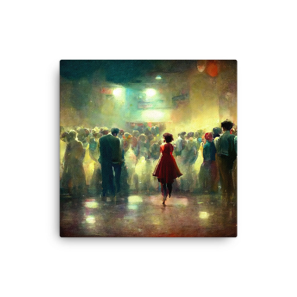 Lonely Dancer || Canvas Print