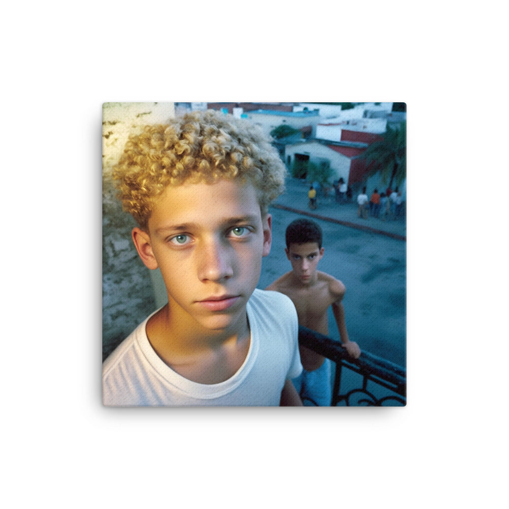 Puerto Rican Child || Canvas Print