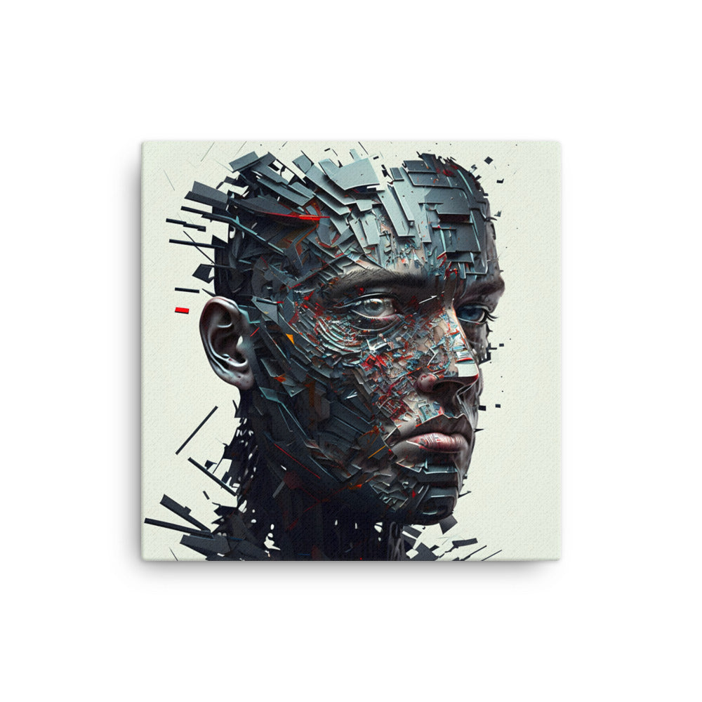 Human Face || Canvas Print