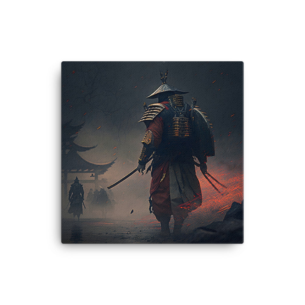 Samurai Raid || Canvas Print