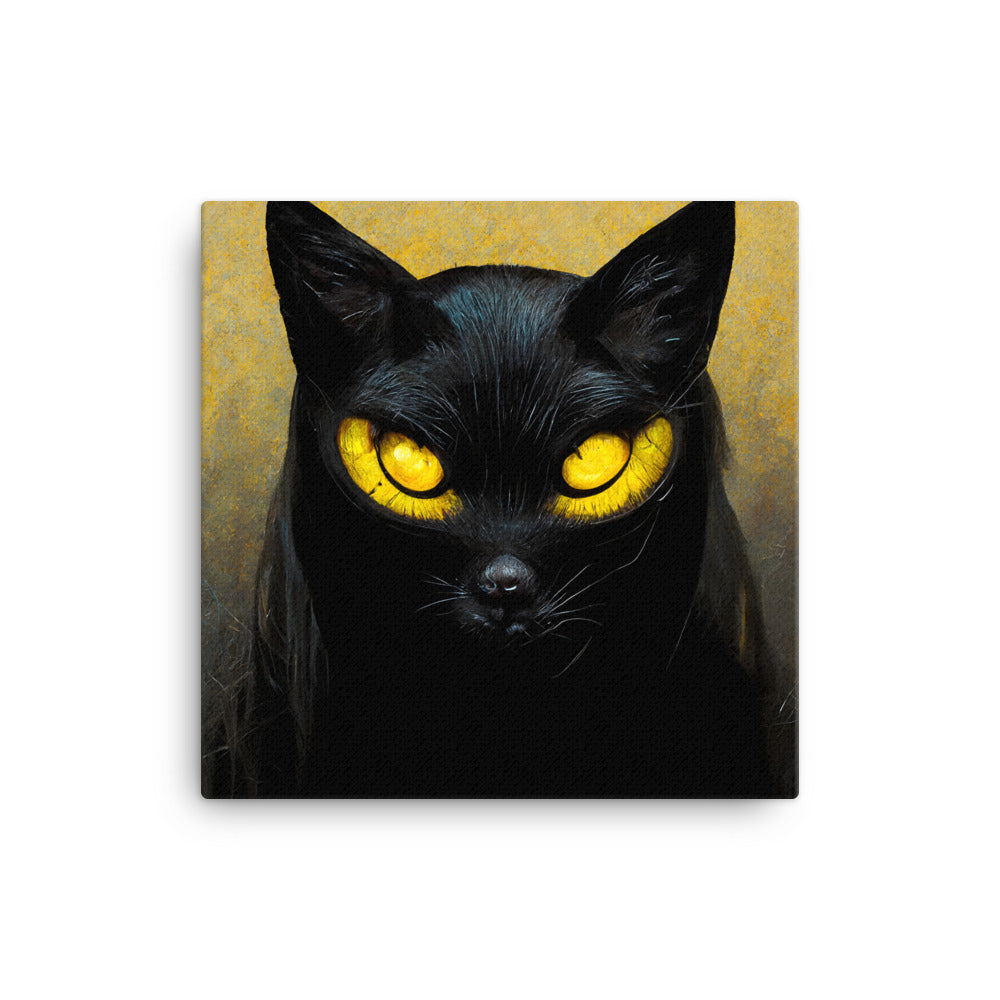 Shadow Cat || Canvas Print