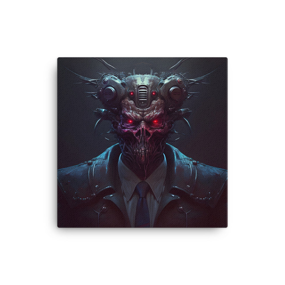 Super Intelligent AI Lifeform || Canvas Print