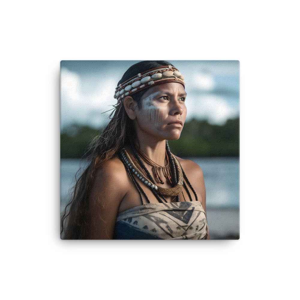 Taíno Woman || Canvas Print