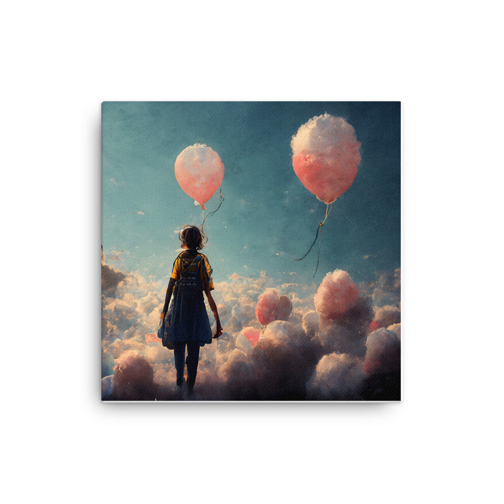 Above The Clouds || Canvas Print