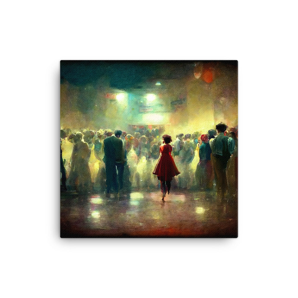 Lonely Dancer || Canvas Print