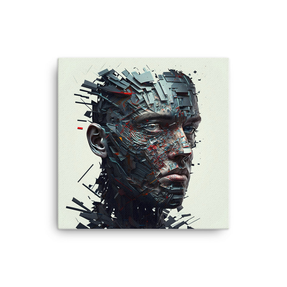 Human Face || Canvas Print