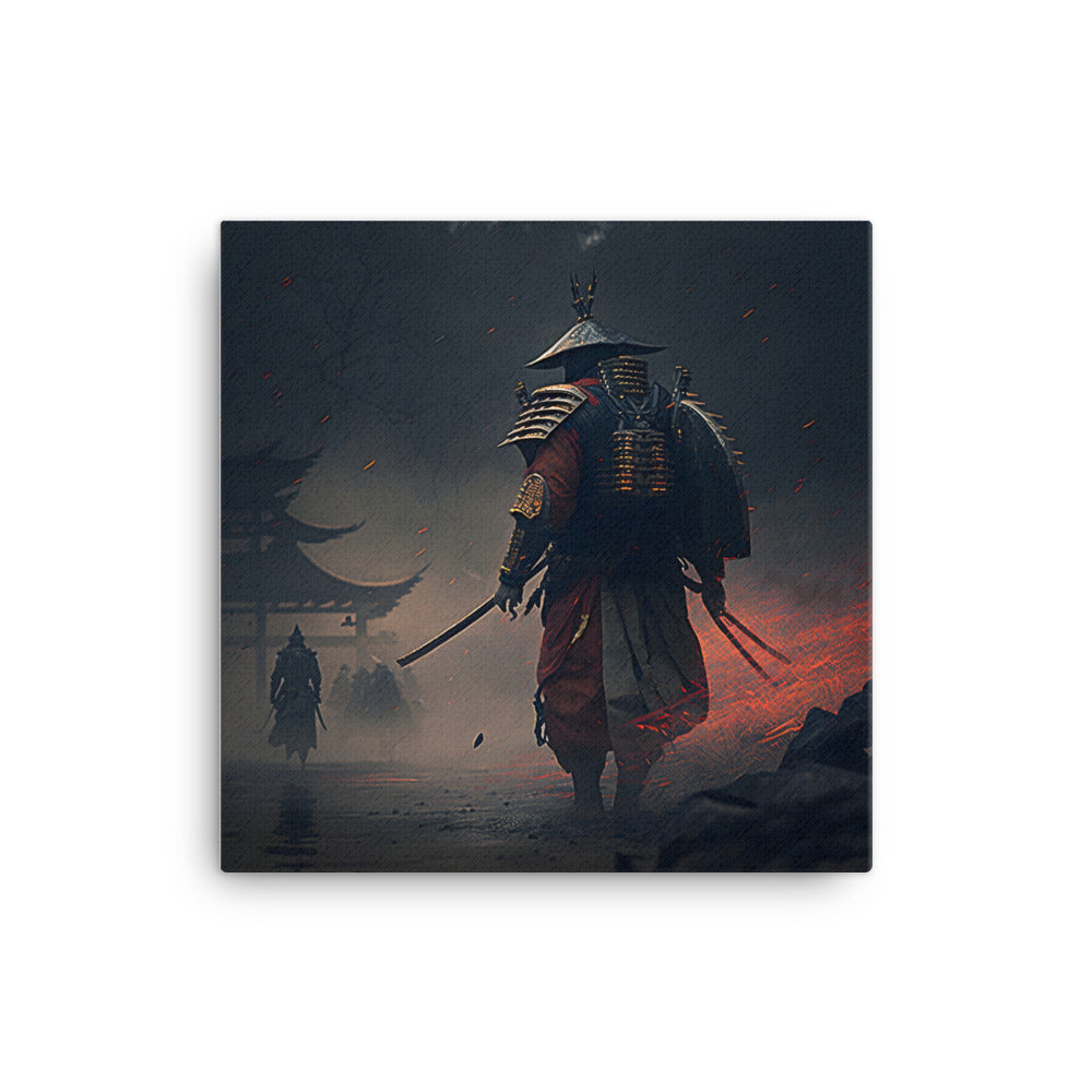 Samurai Raid || Canvas Print