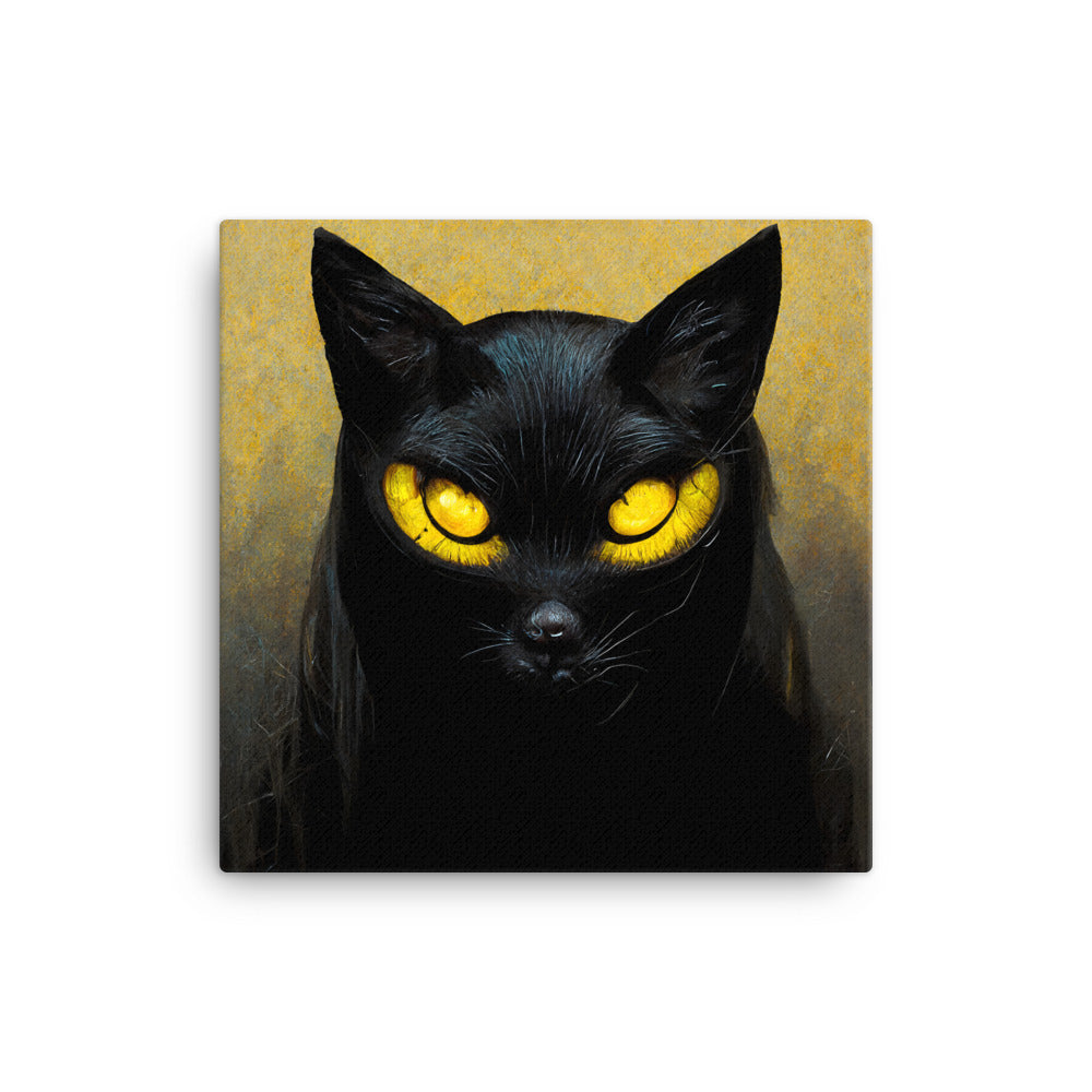 Shadow Cat || Canvas Print