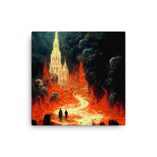 Sodom and Gomorrah || Canvas Print