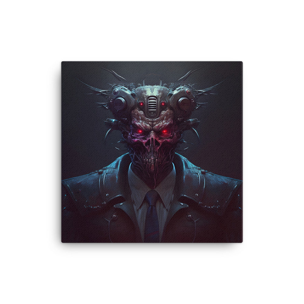 Super Intelligent AI Lifeform || Canvas Print