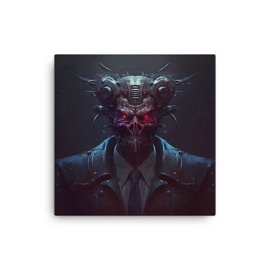 Super Intelligent AI Lifeform || Canvas Print