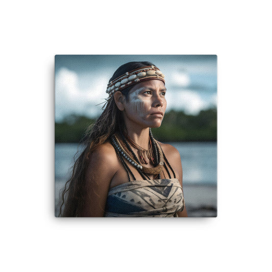 Taíno Woman || Canvas Print